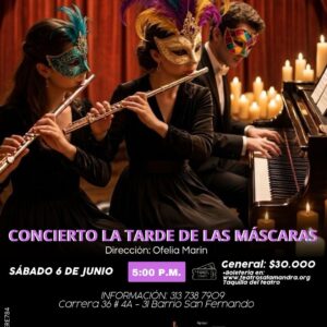 LA TARDE DE LAS MÁSCARAS - Concierto