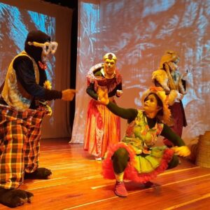 EL MONO ZAMBO Y EL YAGUARUNDÍ